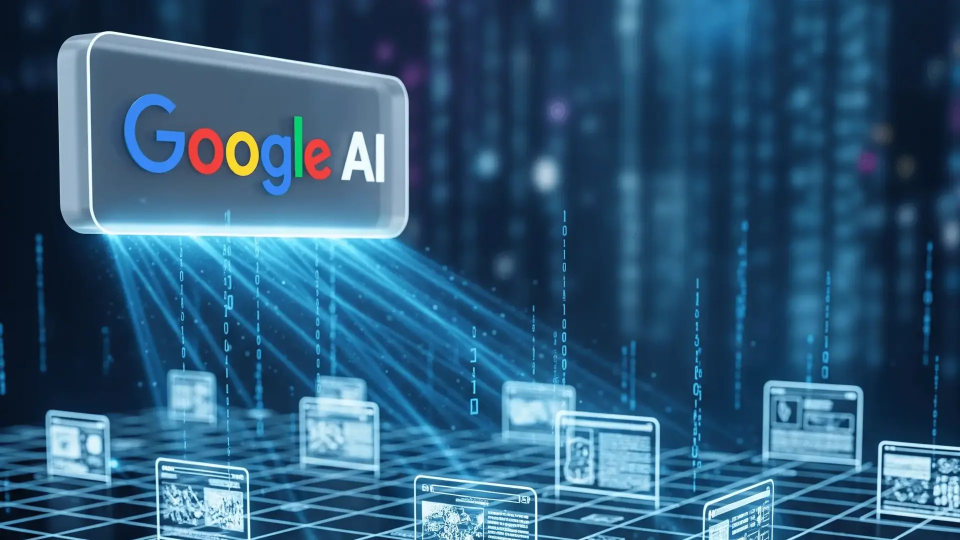 Google AI scanning websites