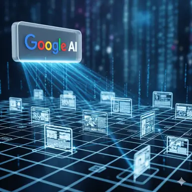 Google AI scanning websites